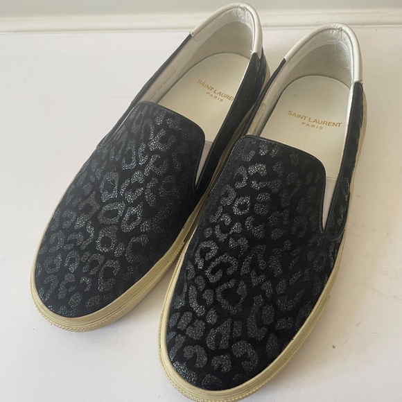 Yves Saint Laurent Shoes - Saint Laurent slip on sneaker black